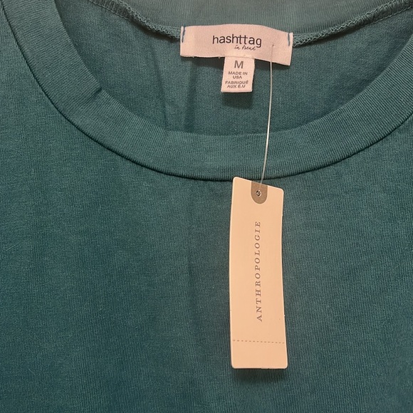 Anthropologie Hashtag in Trend Peplum Shirt- Size M - Picture 2 of 15